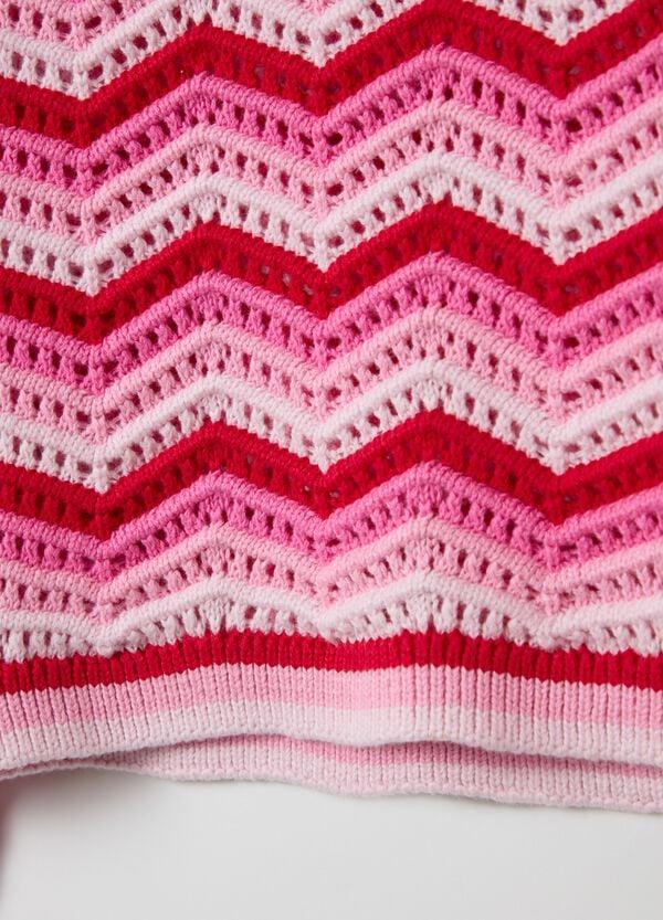 Ovs Pullover A Righe Con Lavorazione Traforata