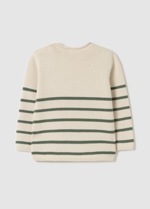 Ovs Pullover A Righe In Cotone