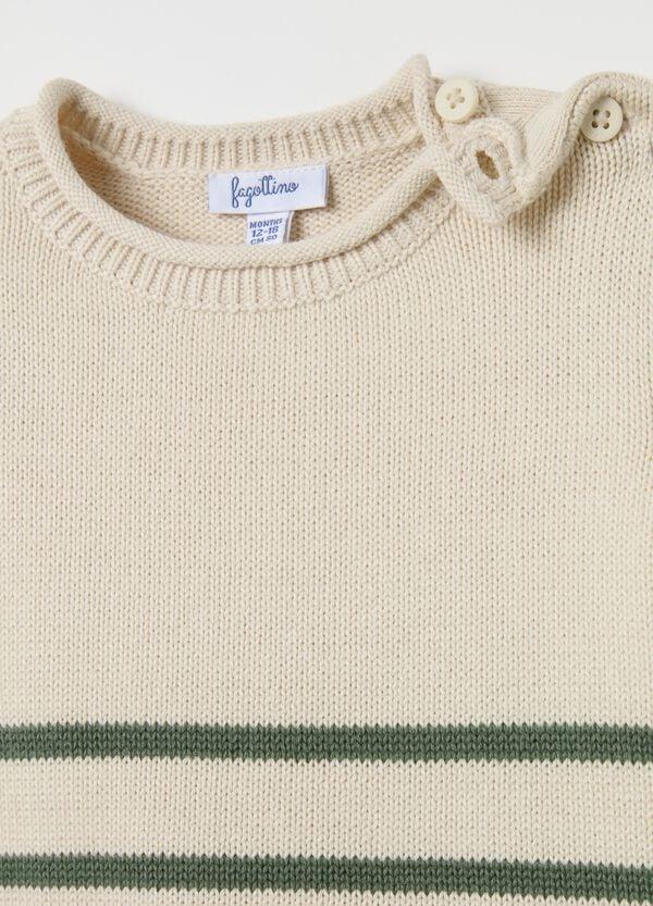 Ovs Pullover A Righe In Cotone