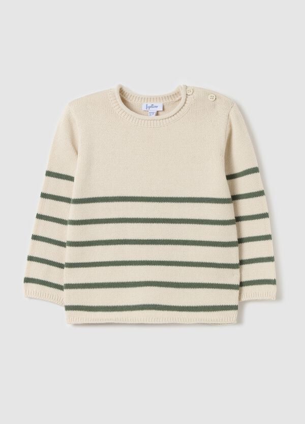 Ovs Pullover a righe in cotone