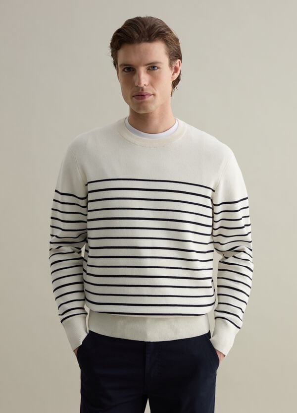 Ovs Pullover a righe sottili