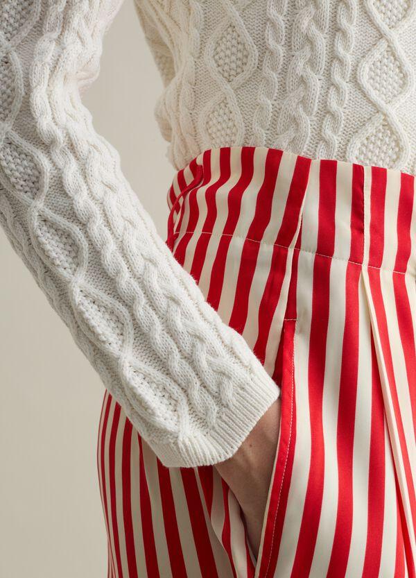 Ovs Pullover A Trecce Con Motivo A Rombi