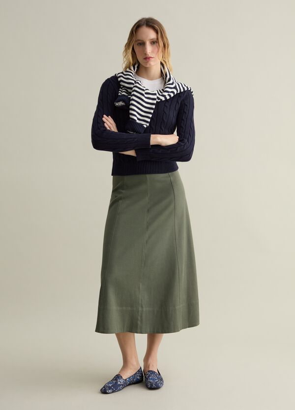 Ovs Pullover A Trecce Con Scollo A V