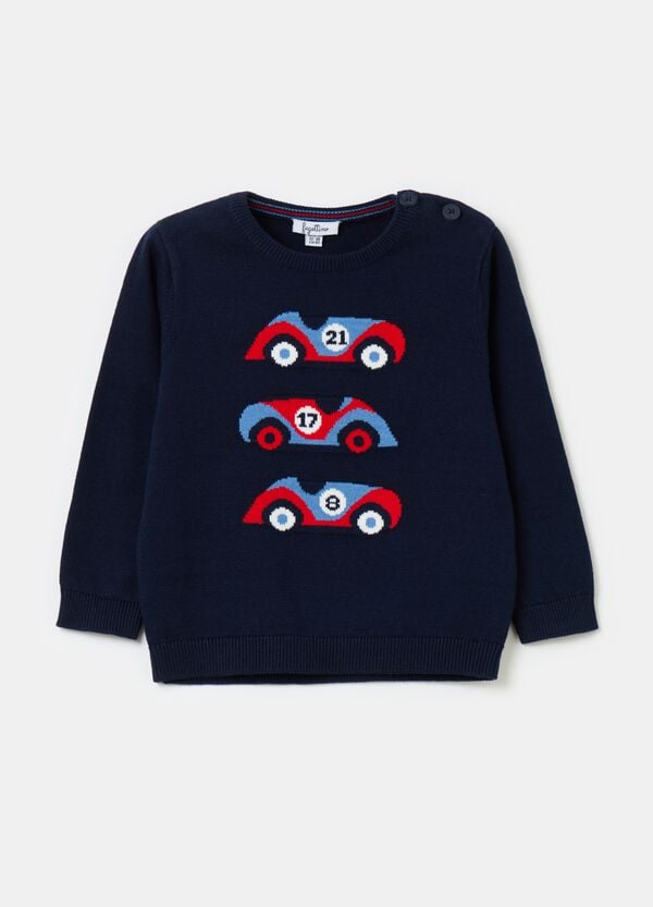 Ovs Pullover con disegno jacquard macchinine