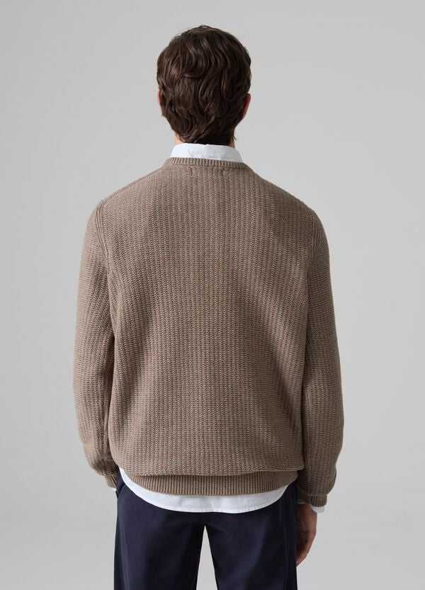 Ovs Pullover Con Lavorazione A Coste Inglesi
