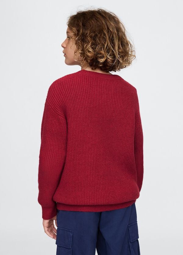 Ovs Pullover Con Lavorazione A Coste Inglesi