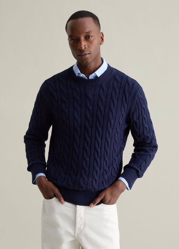 Ovs Pullover Con Lavorazione A Treccia