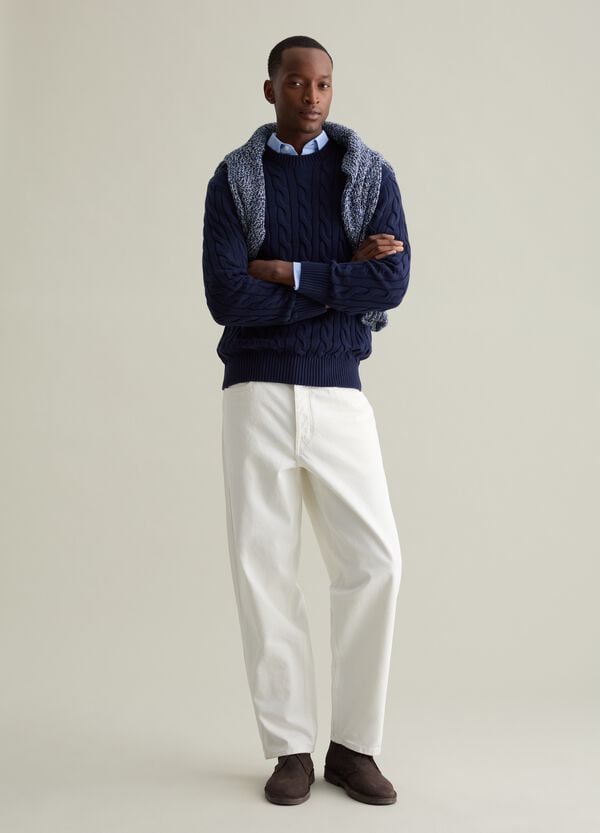 Ovs Pullover con lavorazione a treccia