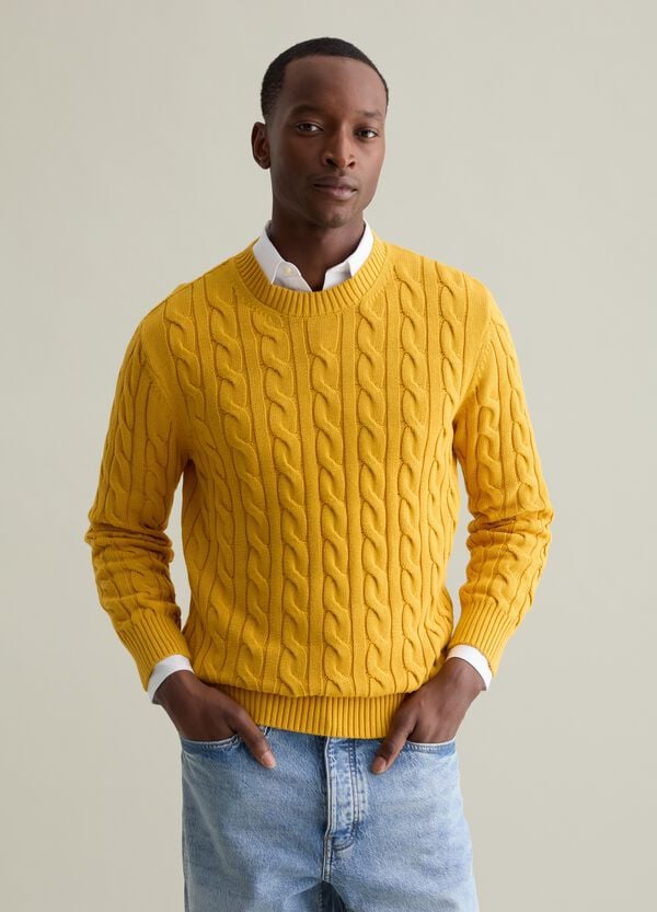 Ovs Pullover Con Lavorazione A Treccia