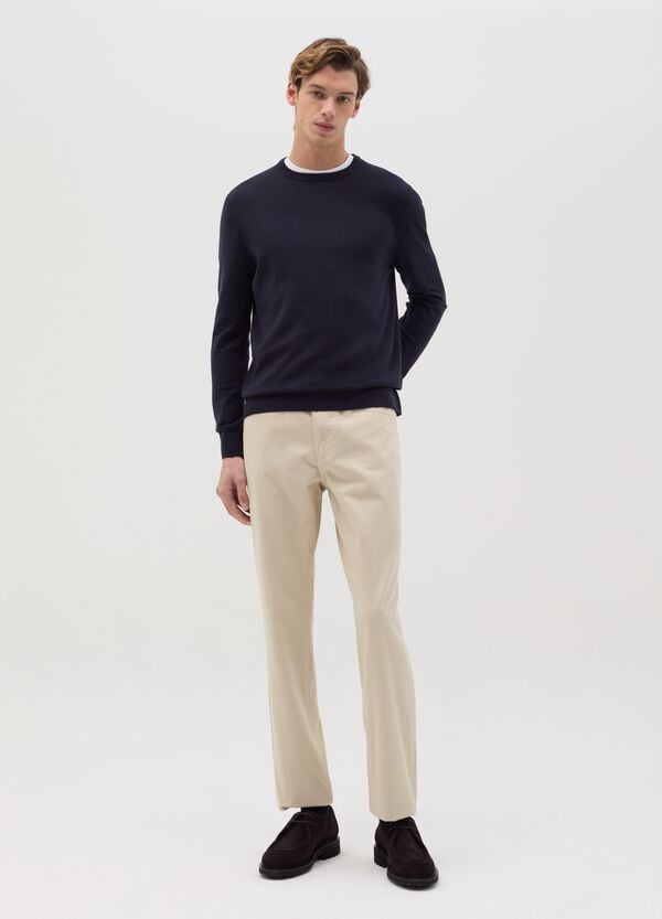 Ovs Pullover Con Scollo Rotondo