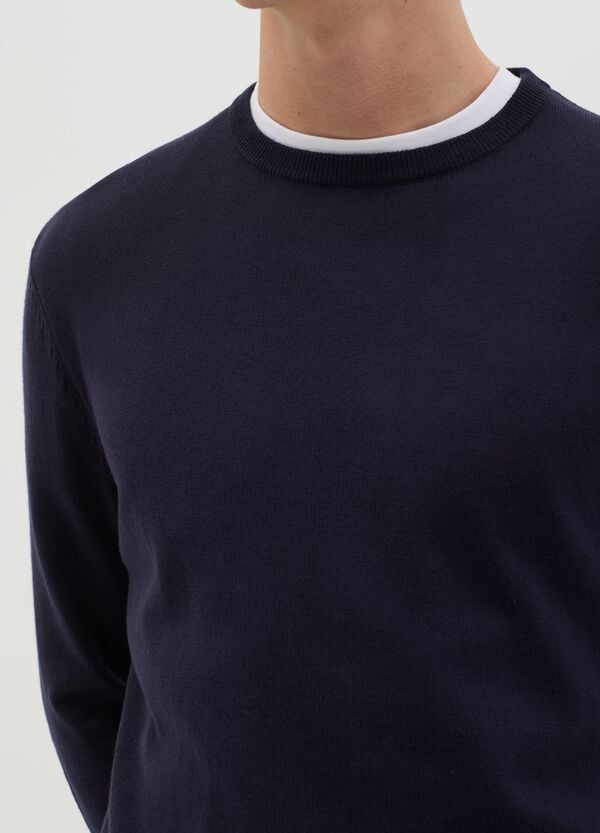 Ovs Pullover Con Scollo Rotondo