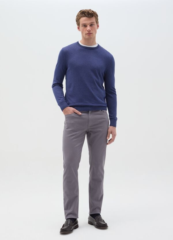 Ovs Pullover Con Scollo Rotondo