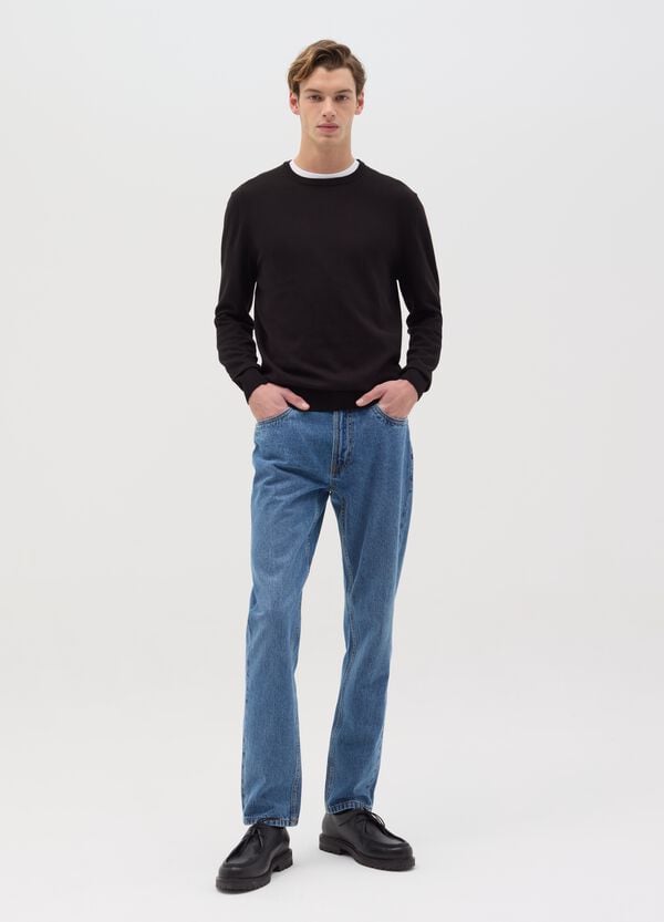 Ovs Pullover Con Scollo Rotondo