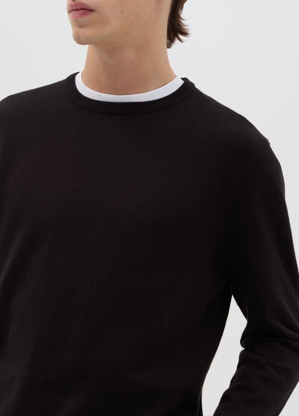 Ovs Pullover Con Scollo Rotondo