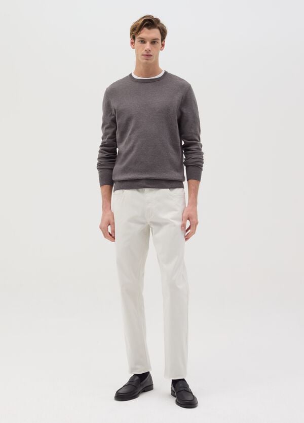 Ovs Pullover Con Scollo Rotondo