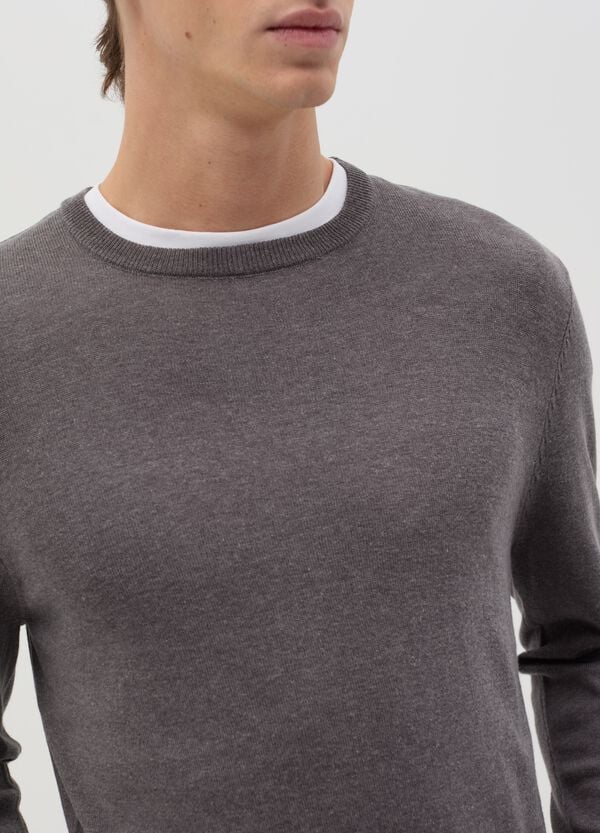 Ovs Pullover Con Scollo Rotondo