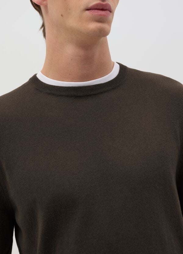 Ovs Pullover Con Scollo Rotondo