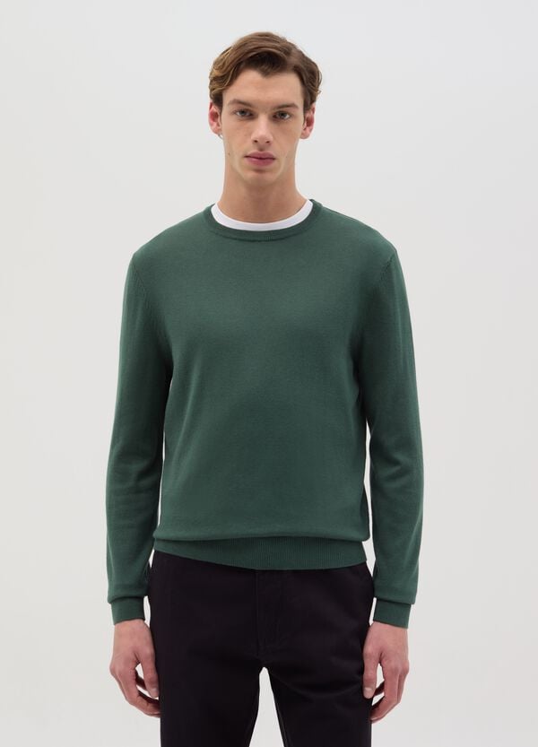 Ovs Pullover Con Scollo Rotondo