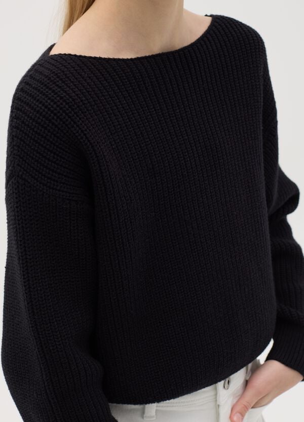 Ovs Pullover Crop In Maglia