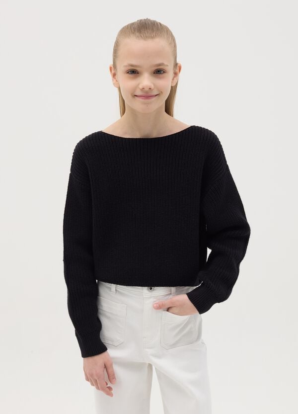 Ovs Pullover crop in maglia