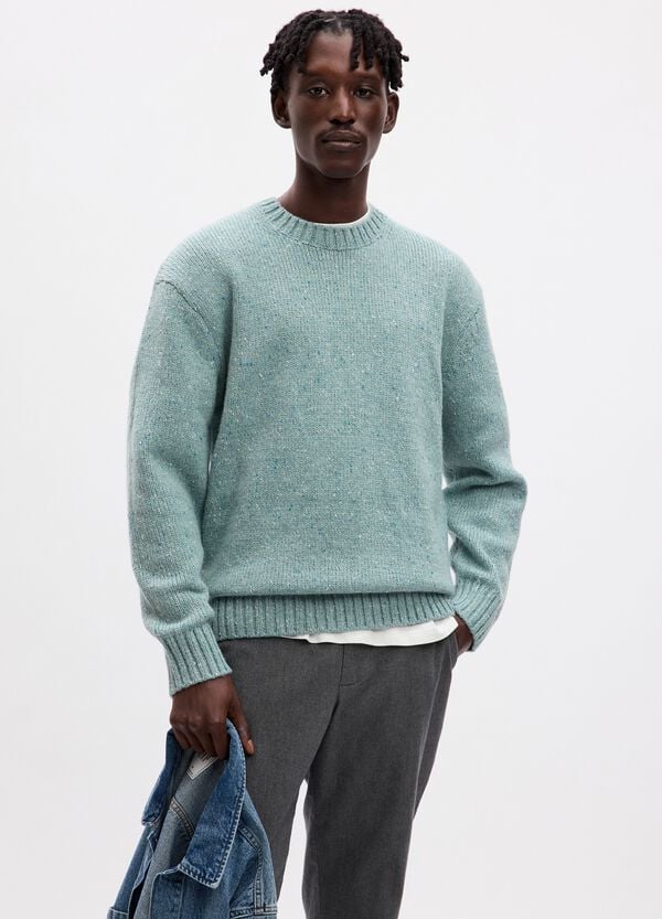 Ovs Pullover girocollo con effetto mouline
