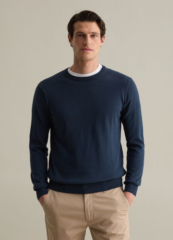 Ovs Pullover Girocollo Tinta Unita