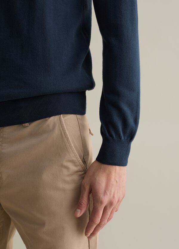 Ovs Pullover Girocollo Tinta Unita