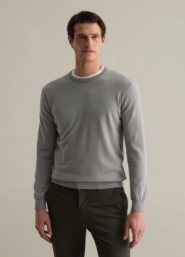 Ovs Pullover Girocollo Tinta Unita