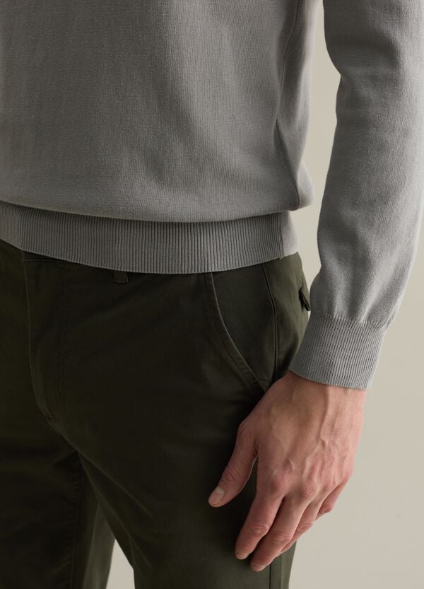 Ovs Pullover Girocollo Tinta Unita