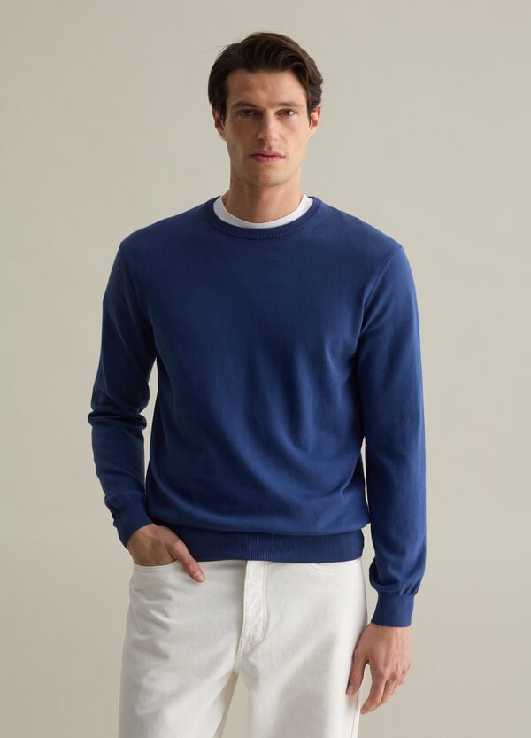 Ovs Pullover Girocollo Tinta Unita