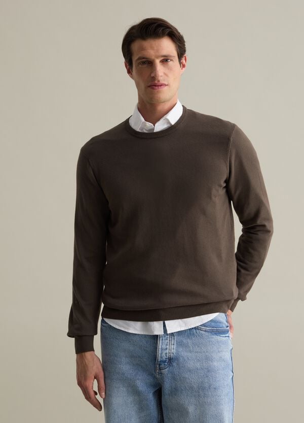 Ovs Pullover Girocollo Tinta Unita