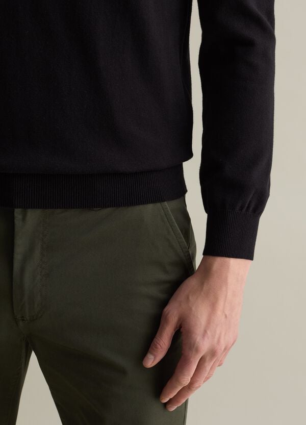 Ovs Pullover Girocollo Tinta Unita