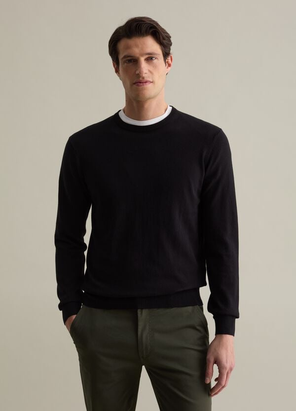 Ovs Pullover girocollo tinta unita