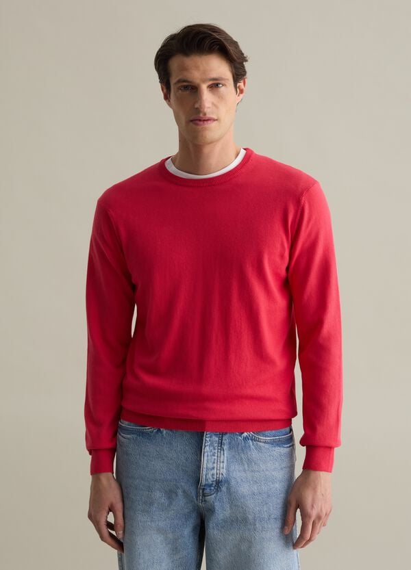 Ovs Pullover Girocollo Tinta Unita