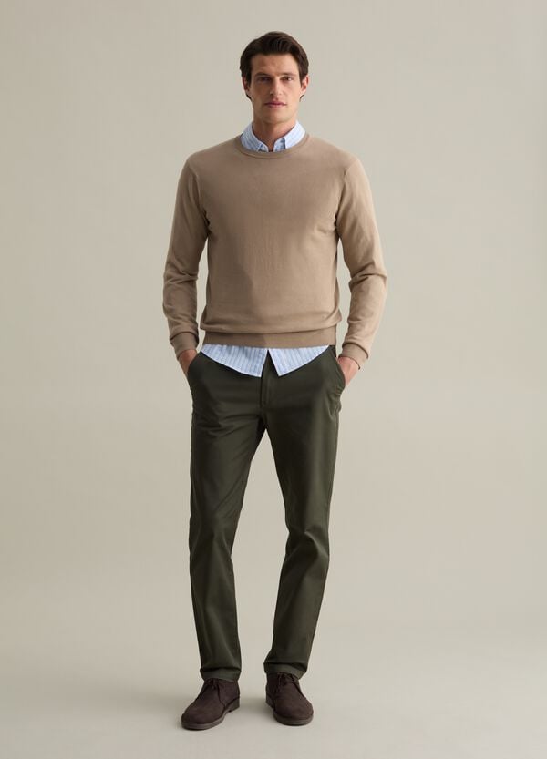 Ovs Pullover Girocollo Tinta Unita