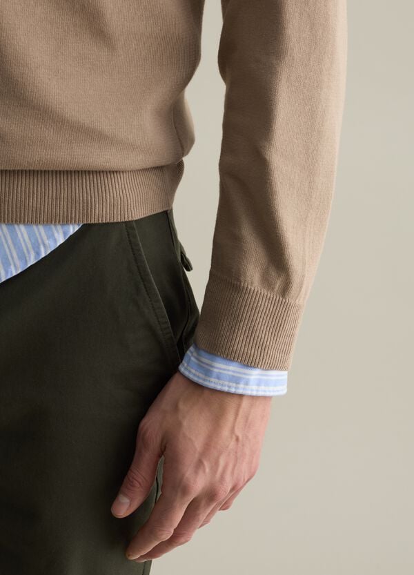 Ovs Pullover Girocollo Tinta Unita