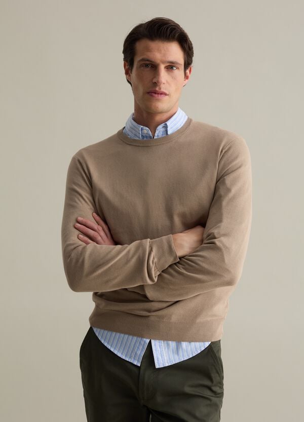 Ovs Pullover girocollo tinta unita