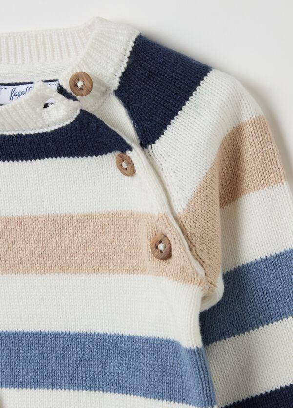 Ovs Pullover In Cotone A Righe