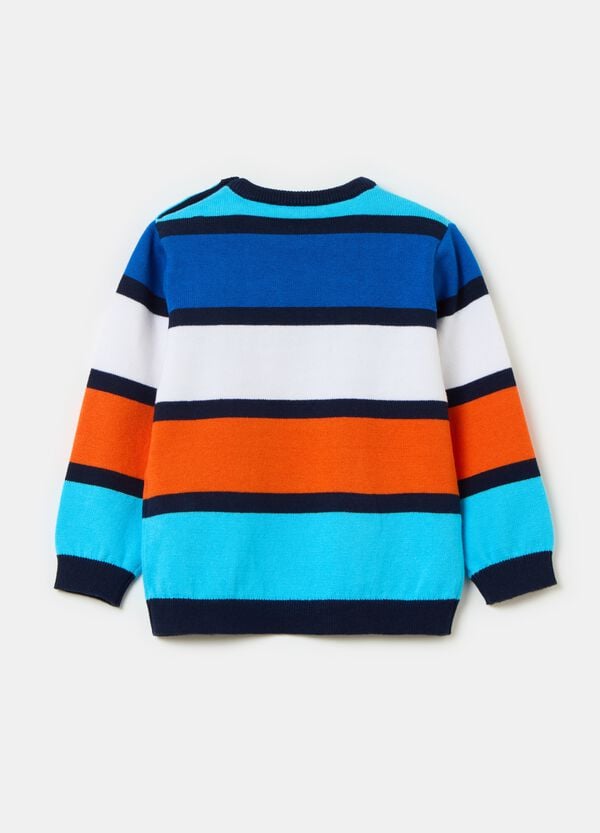 Ovs Pullover In Cotone A Righe
