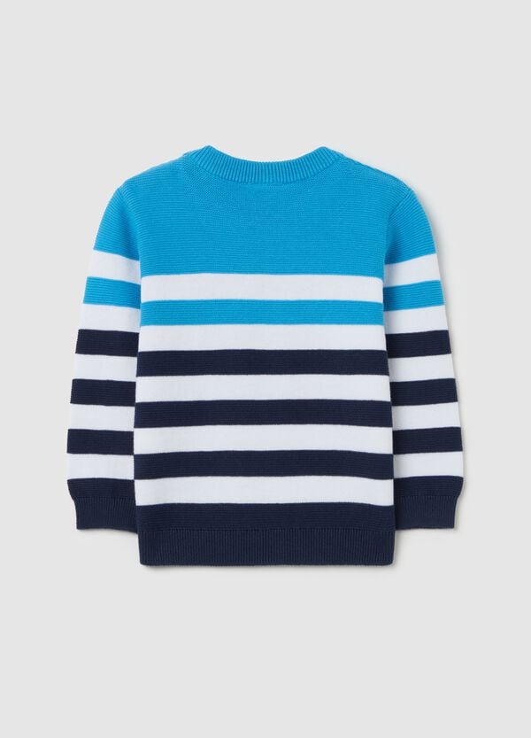 Ovs Pullover In Cotone A Righe