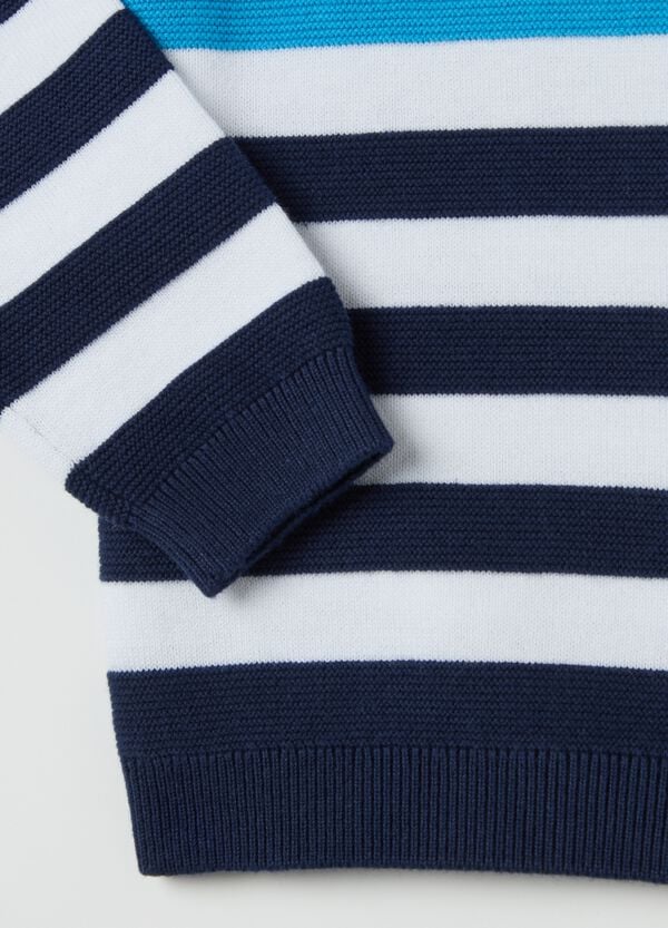 Ovs Pullover In Cotone A Righe