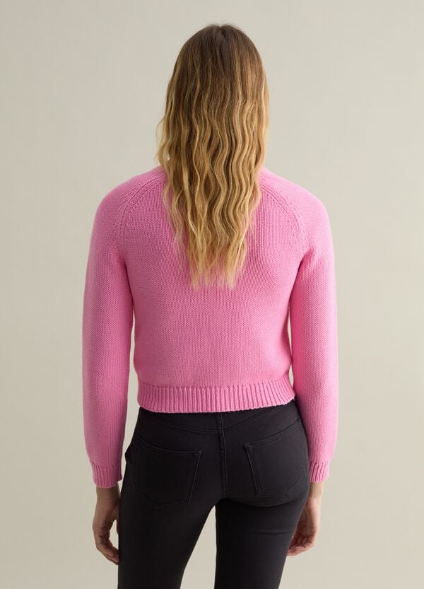 Ovs Pullover In Cotone Con Maniche Raglan