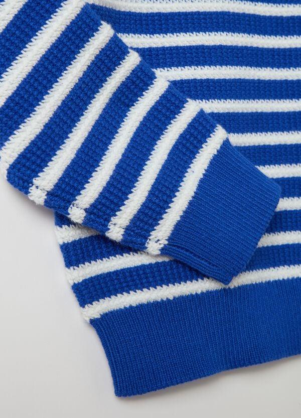 Ovs Pullover In Cotone Fantasia A Righe