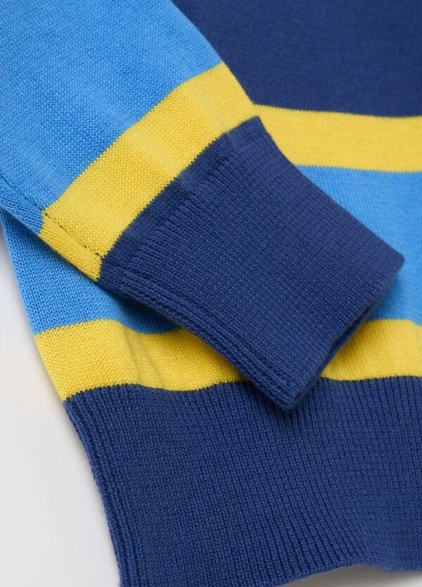 Ovs Pullover In Cotone In Fantasia A Righe
