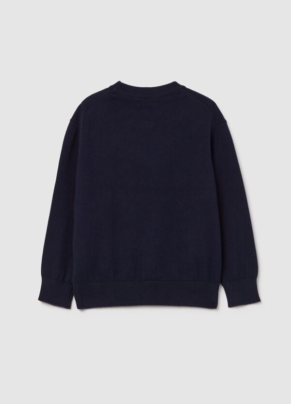 Ovs Pullover In Cotone Tinta Unita