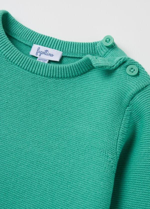 Ovs Pullover In Cotone Tinta Unita