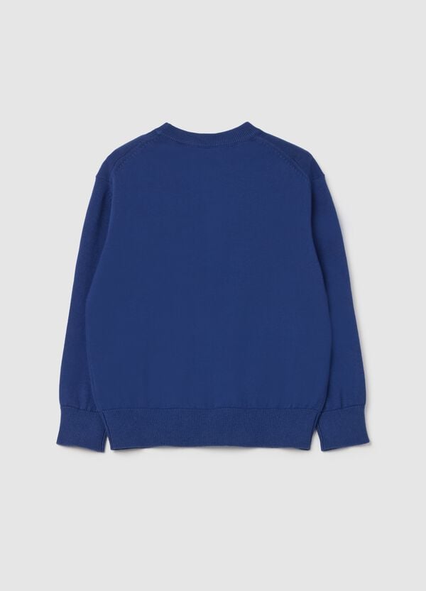 Ovs Pullover In Cotone Tinta Unita