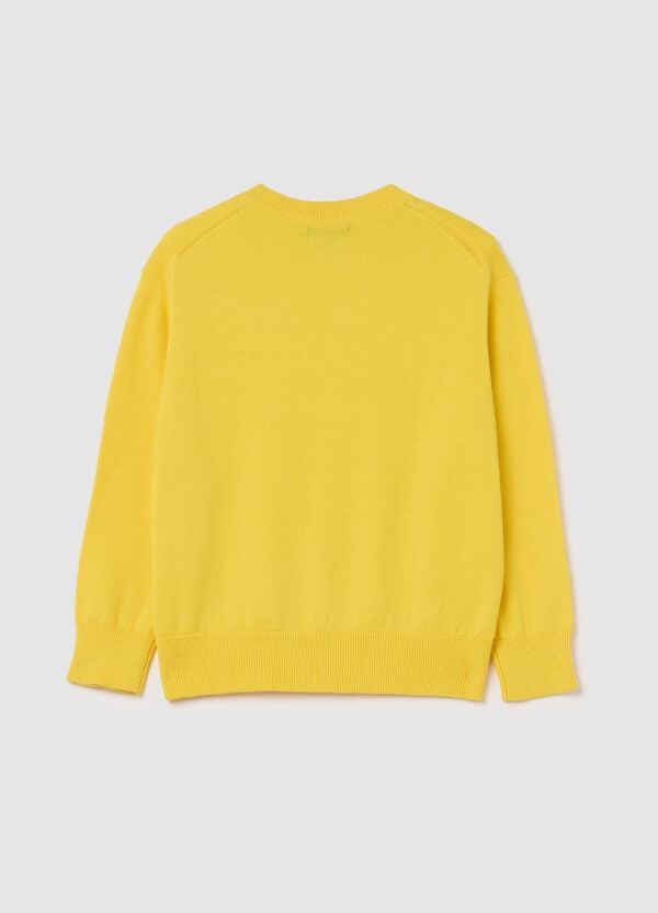 Ovs Pullover In Cotone Tinta Unita