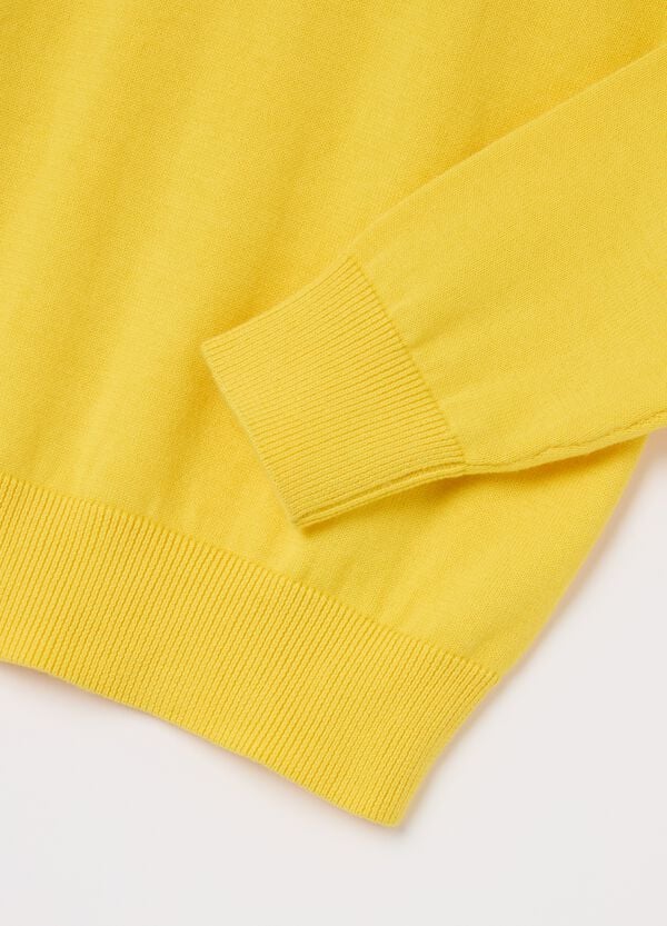 Ovs Pullover In Cotone Tinta Unita