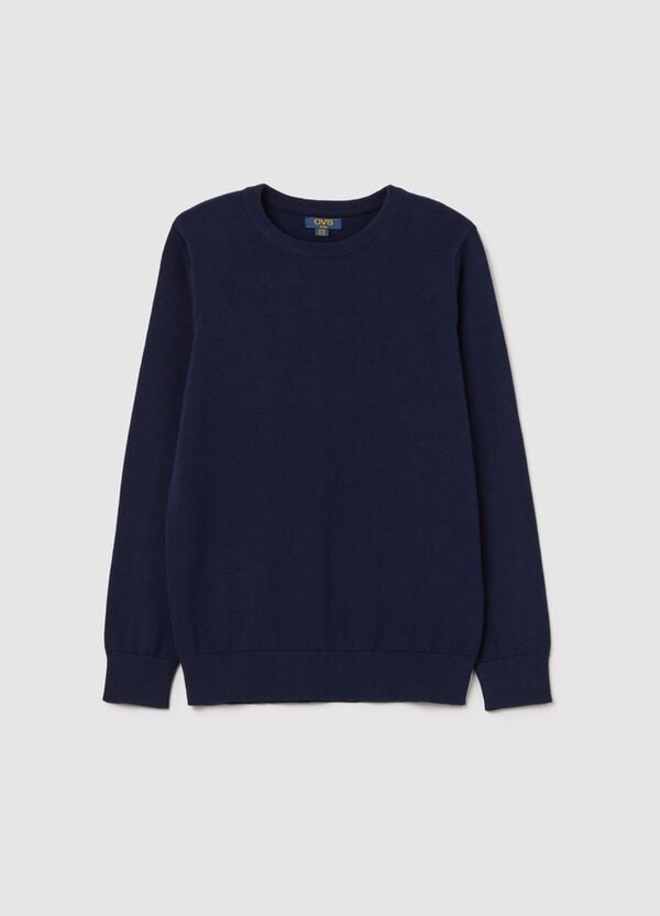 Ovs Pullover In Cotone Tinta Unita
